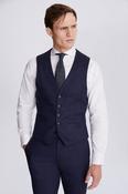 Slim Fit Blue Twisted Waistcoat image