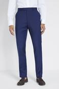 Tailored Fit Navy Twill Trousers image