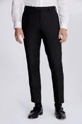 Slim Fit Black Stretch Trousers image
