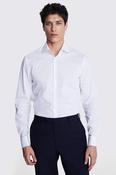 Slim Fit White Stretch Shirt image