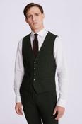 Slim Fit Khaki Donegal Waistcoat image
