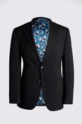 Tailored Fit Black Twill Jacket image