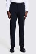 Tailored Fit Black Twill Eco Trousers image