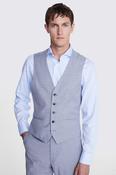 Slim Fit Grey Stretch Waistcoat image
