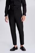 Regular Fit Black Stretch Trousers image