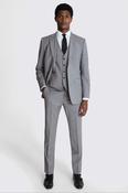 Tailored Fit Light Grey Marl Performance Suit image