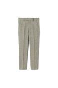 Boys Sage Herringbone Tweed Trousers