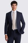 Tailored Fit Ink Herringbone Trousers image