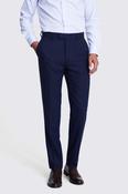 Tailored Fit Ink Herringbone Trousers image