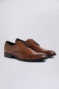 John White Lucan Tan Brogue Shoes image
