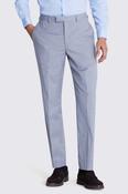 Regular Fit Light Grey Stretch Trousers image