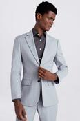 Tailored Fit Grey Stretch Trousers image