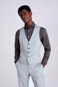 Tailored Fit Grey Stretch Waistcoat  image