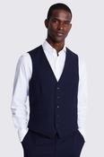 Tailored Fit Navy Performance Waistcoat image