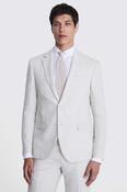 Slim Fit Stone Puppytooth Linen Waistcoat  image