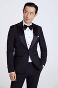 Slim Fit Black Dress Trousers  image