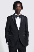 Slim Fit Black Dress Trousers  image