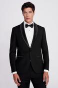 Slim Fit Black Shawl Lapel Tuxedo image