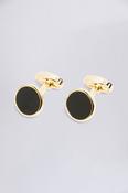 Gold Onyx Cufflinks image