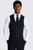 Tailored Fit Black Performance Waistcoat
