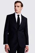 Regular Fit Black Twill Trousers image