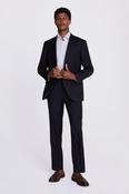 Regular Fit Navy Twill Trousers image