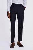 Regular Fit Navy Twill Trousers image