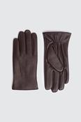 Chocolate Leather Gloves image