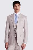 Regular Fit Oatmeal Linen Trousers image