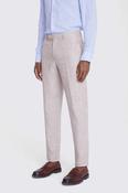 Regular Fit Oatmeal Linen Trousers image