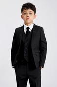 Boys Black Performance Suit
