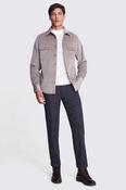 Taupe Corduroy Overshirt image