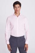 Slim Fit Pink Dobby Stretch Shirt image