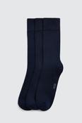 Navy 3-Pack Bamboo Socks image