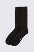 Black Silk Dress Socks image