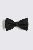 Black Pre-Tied Bow Tie image