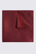 Red Textured Pocket Square image