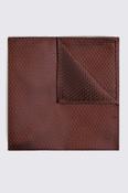 Rust Textured Pocket Square image