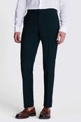 Tailored Bottle Green Performance Trousers  image