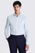 Slim Fit Light Blue Stretch Shirt 