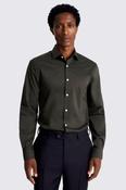 Slim Fit Green Stretch Shirt image