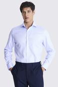 Tailored Fit Sky Dobby Cotton Shirt