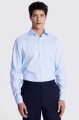 Tailored Fit Sky Royal Oxford Non Iron Cotton Shirt image