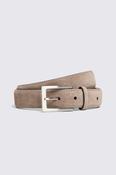 Taupe Classic Suede Belt image