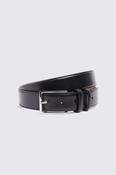 Classic Black Leather Belt image