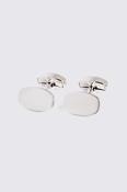 Silver Brushed Cufflinks image