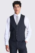 Tailored Fit Charcoal Stretch Waistcoat