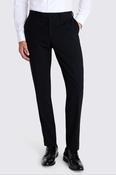 Slim Fit Black Dress Trousers image