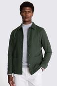 Khaki Moleskin Chore Overshirt image