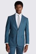 Tailored Fit Teal Flannel Jacket  image